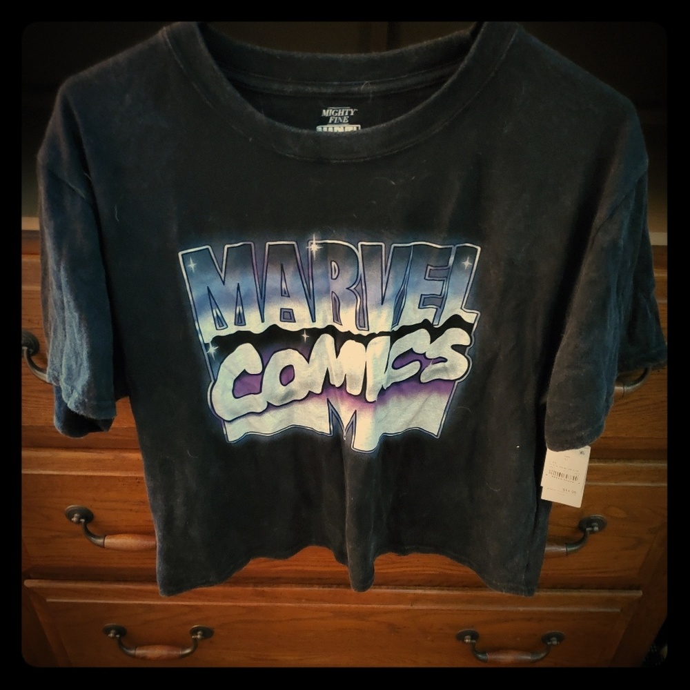 Marvel Comics Crop Top
